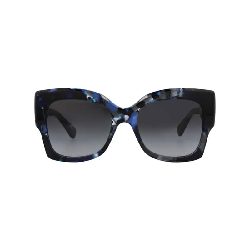 Chloé Square-Frame Recycled Acetate Sunglasses - Blue Blue Grey - Multi - Grey Lens