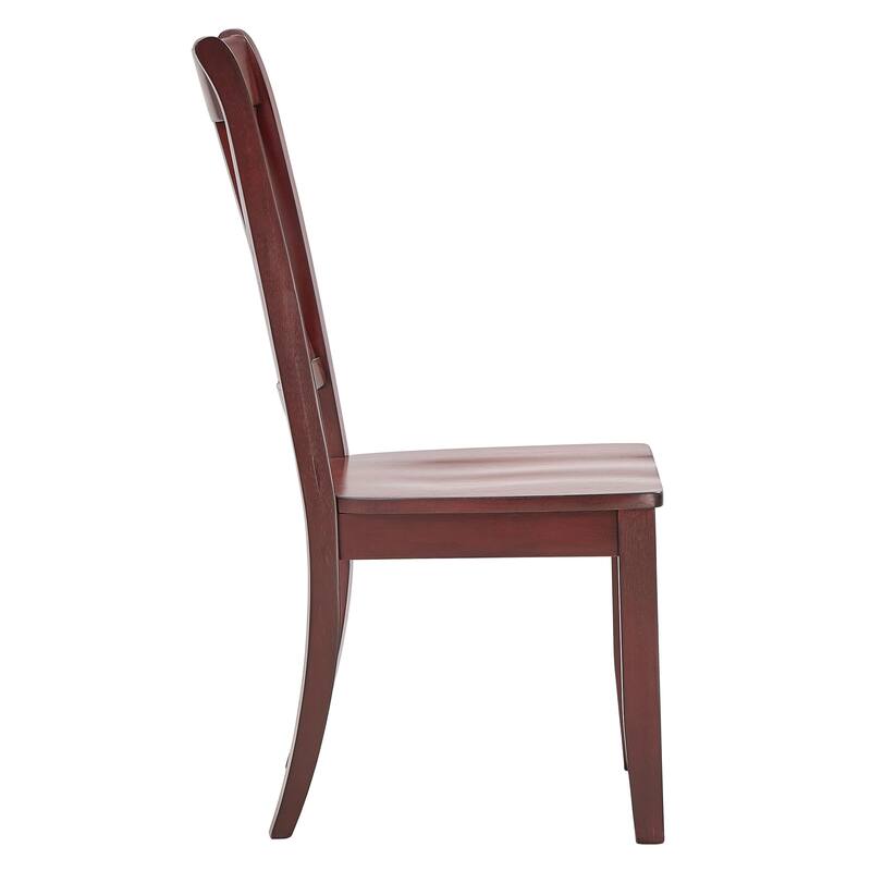 Eleanor X Back Wood Dining Chair (Set of 2) by iNSPIRE Q Classic