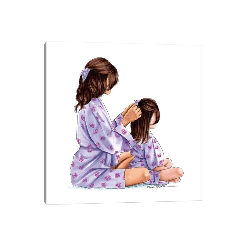 iCanvas "Mom & Daughter" by Elza Fouche Canvas Print