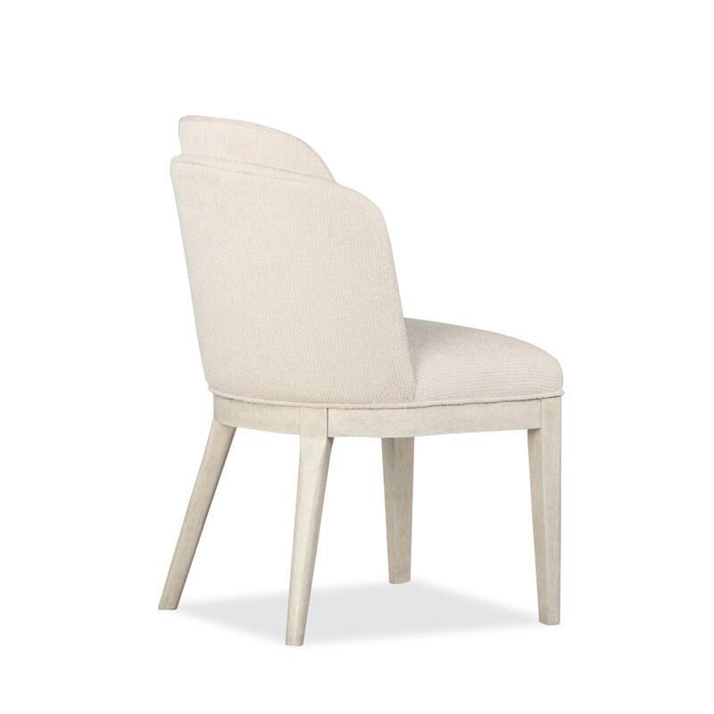 Magnussen Home Lorelei Misty Cloud Upholstered Host Chair Two Pack - 20.38''W x 24.75''D x 34.75''H