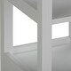 preview thumbnail 8 of 11, WYNDENHALL Hayes 56.3 inch H x 15.75 inch W Bath Storage Tower - 16 W x 16 D x 56 H - 16 W x 16 D x 56 H