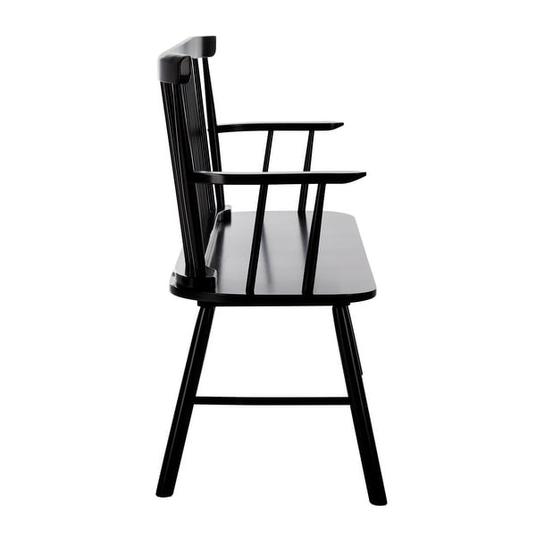 Safavieh american homes collection addison spindle back cheap black bench
