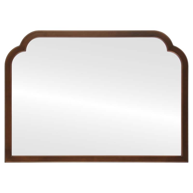 Mifflin Framed Mantel Mirror - Clover Cathedral - 38.4x27.4 - Bronze/Gold