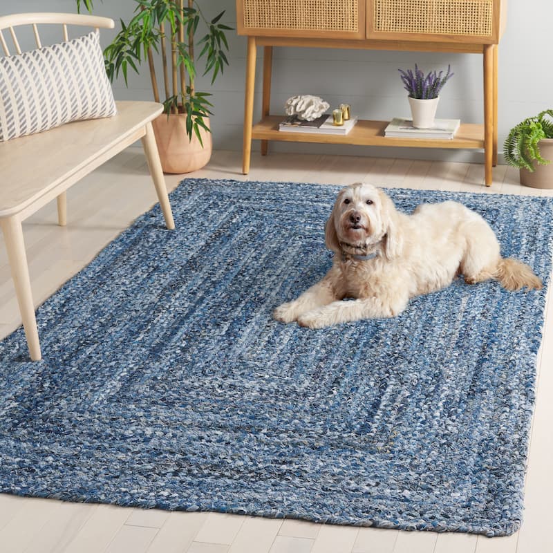 SAFAVIEH Georgine Handmade Nanny Braided Bohemian Cotton Rug