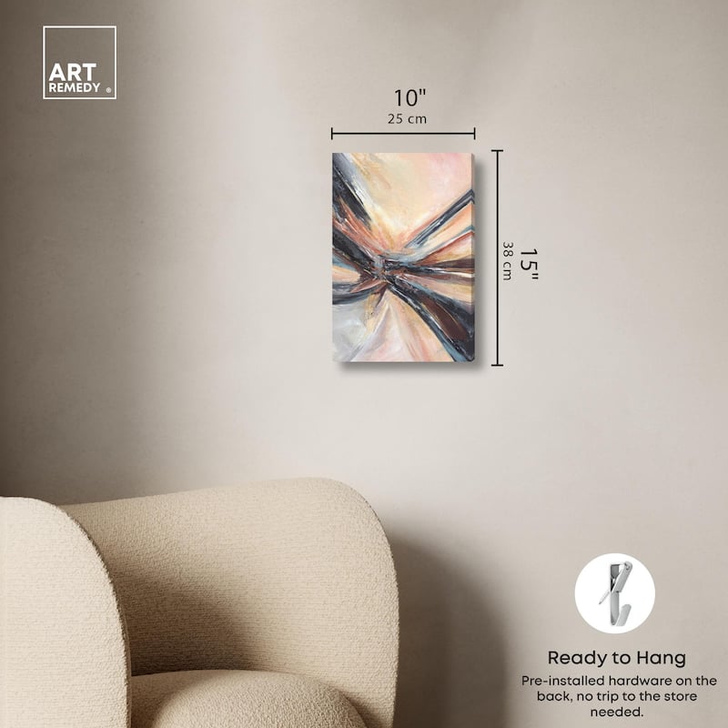 Desert Roads Canvas by Art Remedy, Gallery Wrapped