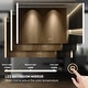preview thumbnail 20 of 32, Rail Aluminum Recessed/Surface Mount Bathroom Medicine Cabinet with Mirror, Adjustable Brightness, Defogging & USB Port