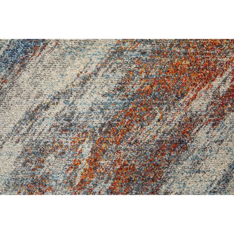Adelmo Power Loomed Contemporary Area Rug