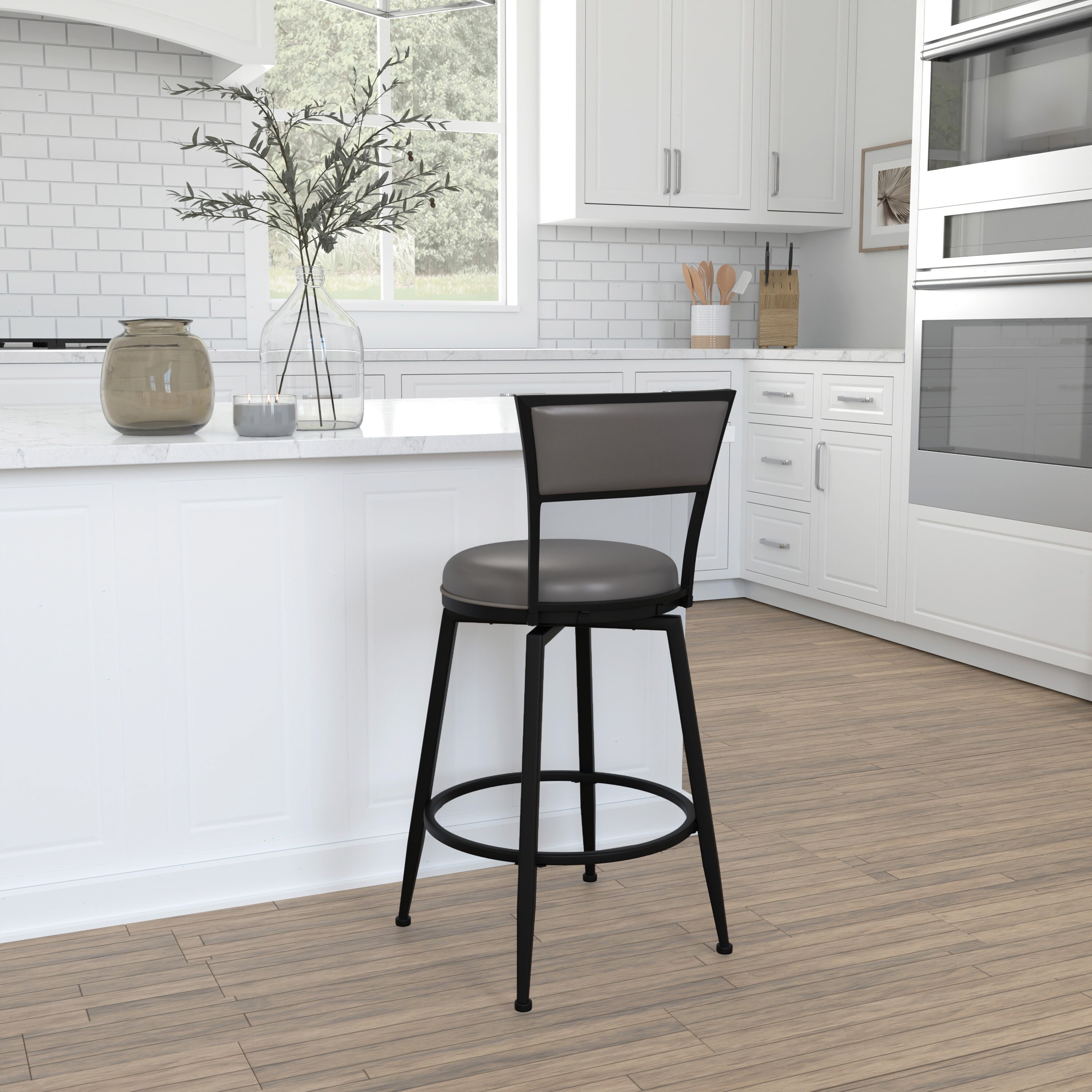 Hillsdale counter shop height stools