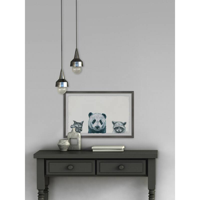 Shy Trio Framed Wall Art, Elegant Home Touch - Sophisticated Artwork for Refined Décor