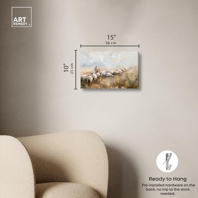 Holy Earth Canvas by Art Remedy, Gallery Wrapped