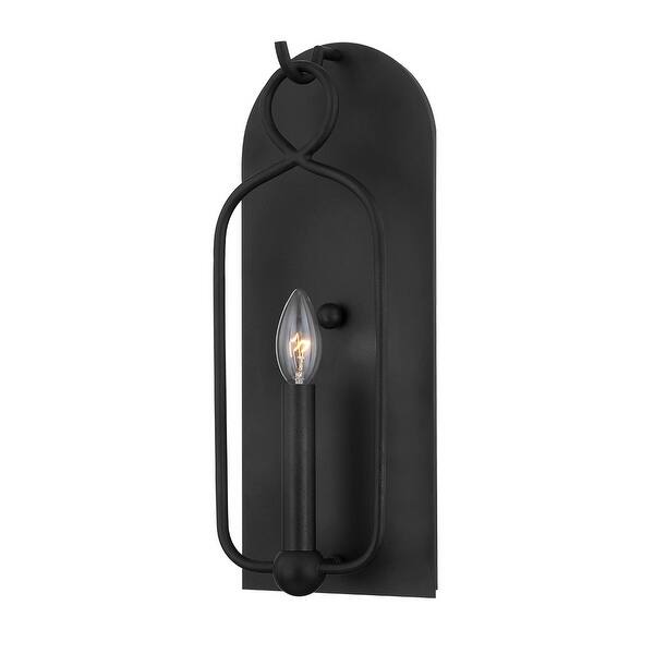 slide 2 of 2, Mitzi by Hudson Valley Mallory 1-light Wall Sconce