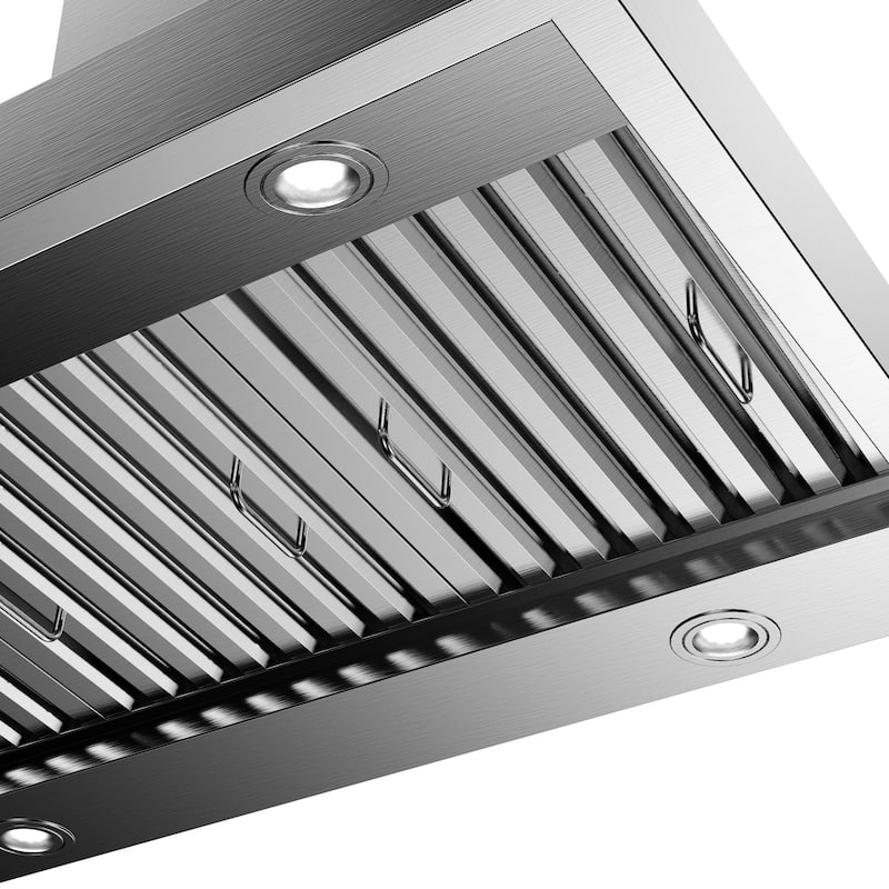 IKTCH 30 inch Wall Mount Range Hood 900 CFM Efficient Smoke Removal
