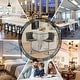 preview thumbnail 71 of 76, Swivel Velvet Bar Stools Sliver Pesdestal (Set of 6)