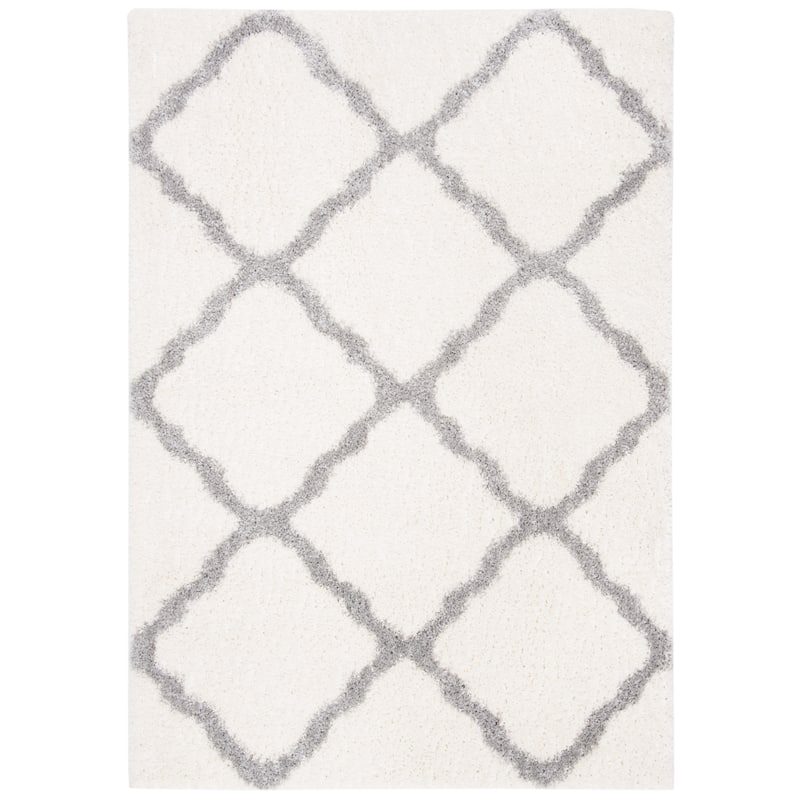 SAFAVIEH Parma Shag Salina Trellis 1.2-inch Thick Rug