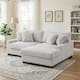 Option Off-White-Sofa L+Chaise R