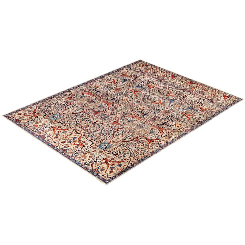Serapi One-of-a-Kind Hand-Knotted Area Rug - Beige - 8' 10" x 11' 10"