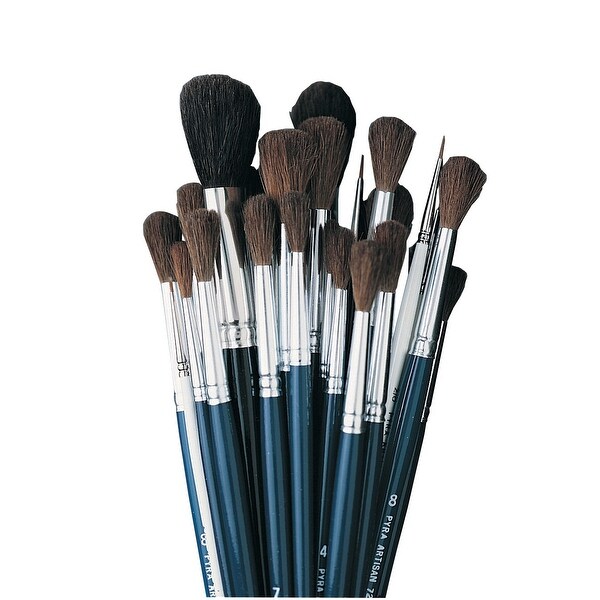 Jack Richeson Spotter Camel Hair Watercolor Paint Brush ...