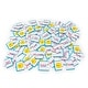 preview thumbnail 4 of 3, Time Puzzles Educational Learning Set - White
