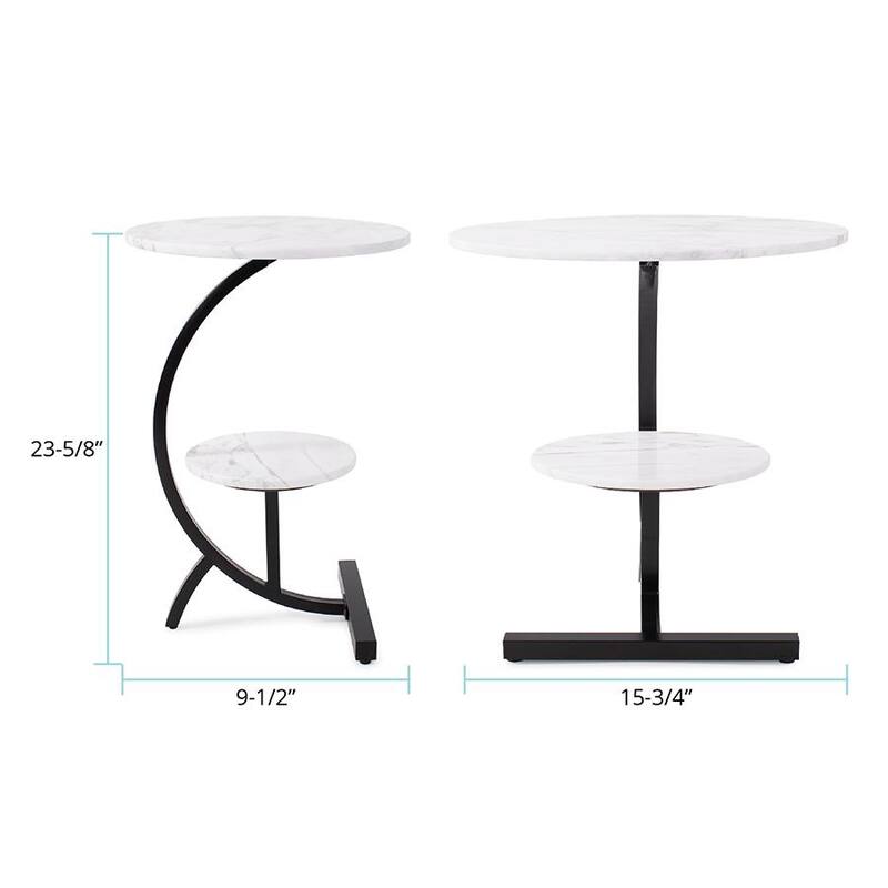 Tobin Drink Table - 23.5/8H x 9.5D x 15.3/4W