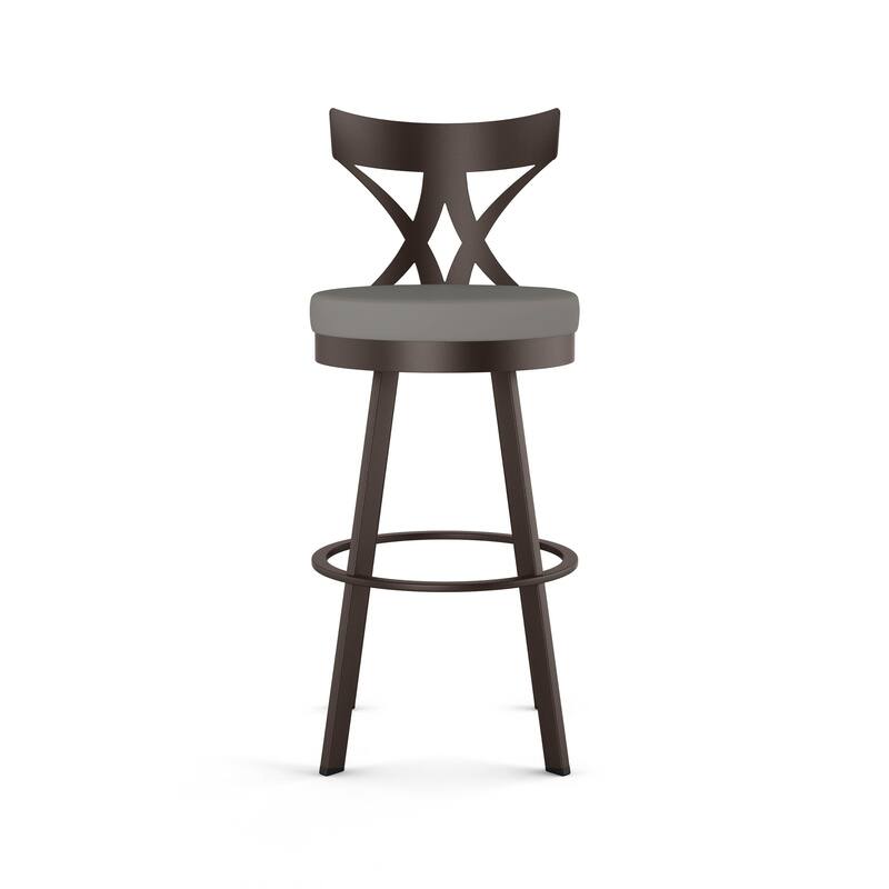 Amisco Washington Swivel Counter Stool