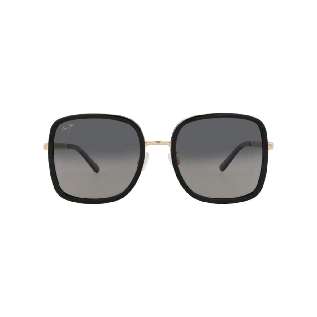 Maui Jim Square-Frame Metal Sunglasses