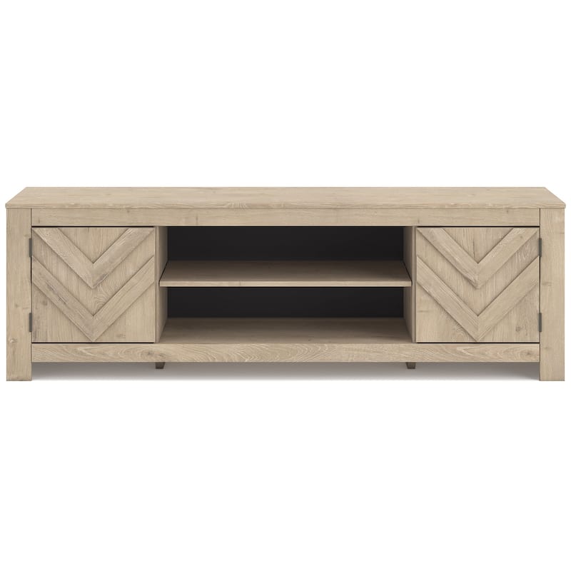 Signature Design by Ashley Cayboni 71" TV Stand up to 81" - 71"W x 20"D x 23"H