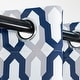 preview thumbnail 12 of 58, DriftAway Mason/Geo Thermal Insulated Blackout Grommet Window Curtain Panel