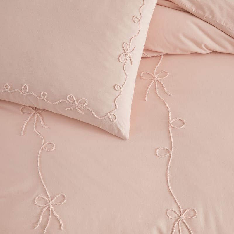 Peri Home Sasha Bows Duvet Set