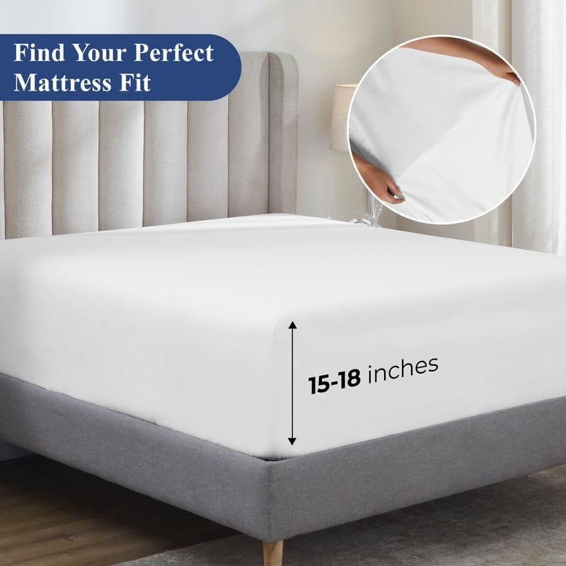 Superior Pavo Cotton 700 Thread Count Perfect Fit Sheet Set