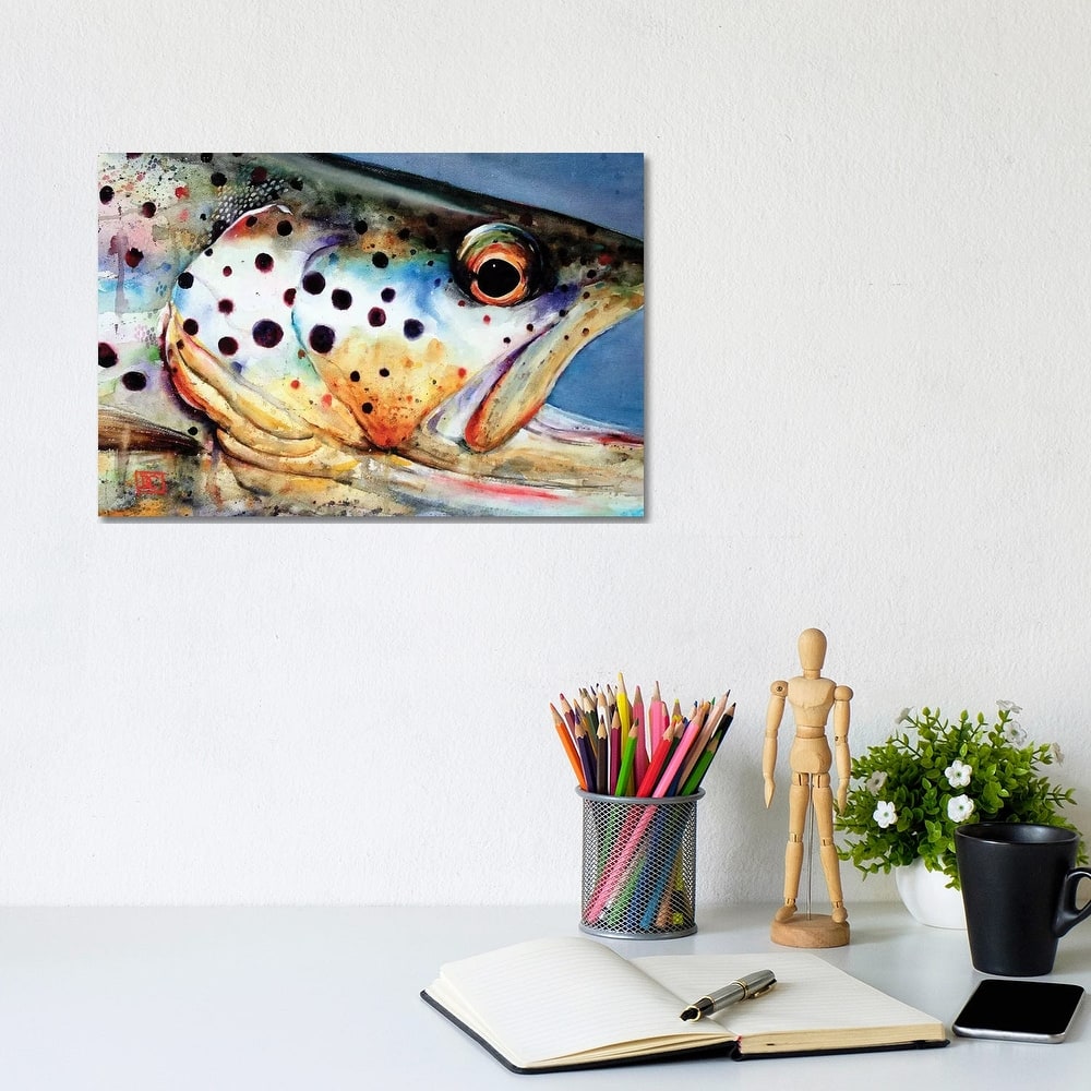 iCanvas "Brown's Eye View" by Dean Crouser Canvas Print