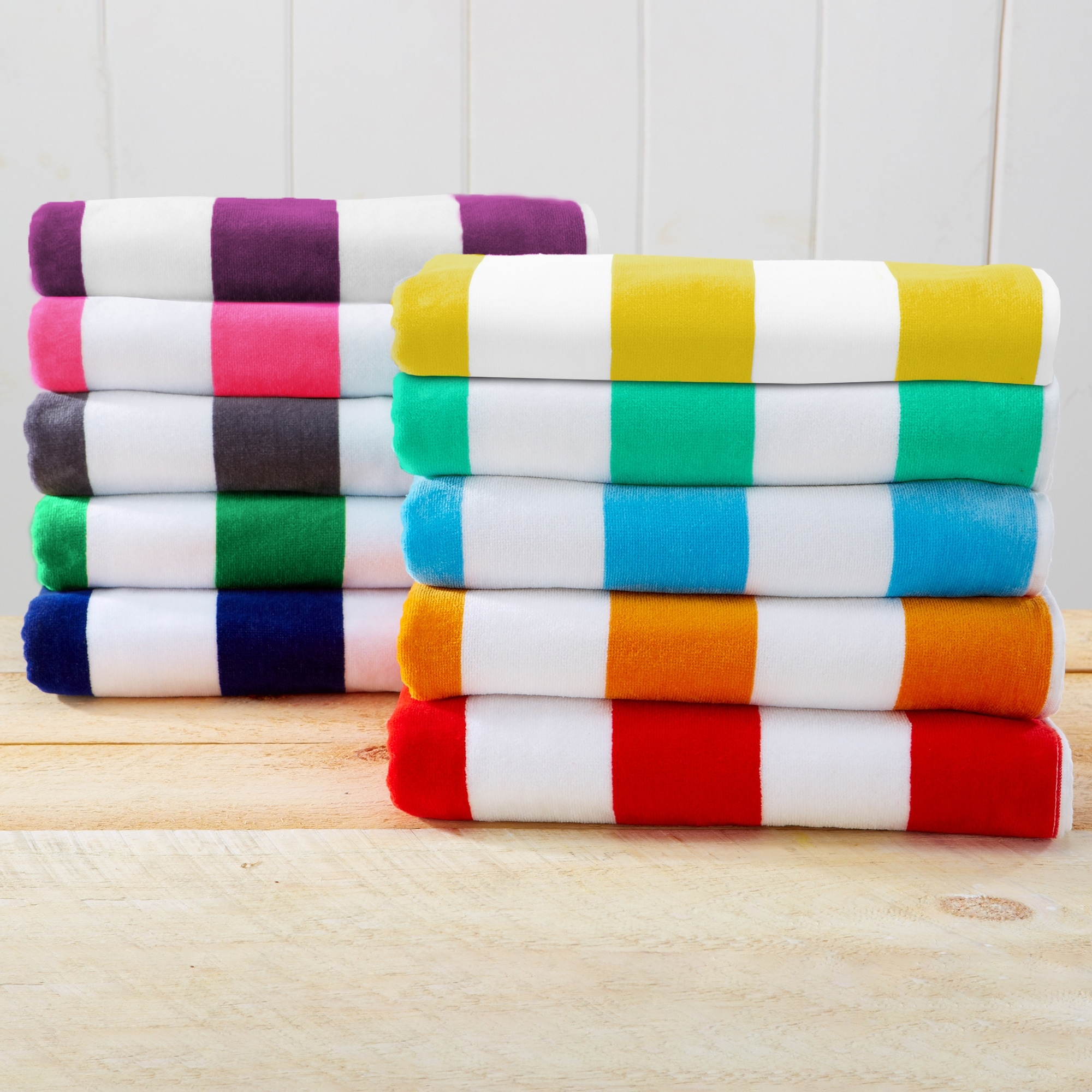 Linery & Co. Cotton Cabana Beach Towel