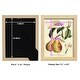 preview thumbnail 138 of 138, Printed Tuscan Fruits IV -Framed Print w/glass-Cherry Red