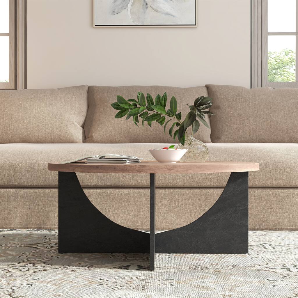 Modern Retro Round Coffee Table