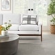 preview thumbnail 28 of 41, Mina Victory Outdoor Pillows Criss Cross Braids 14"X20" Indoor/Outdoor Throw Pillow Black
