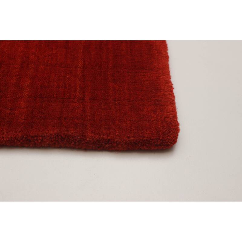Kashkuli Gabbeh Red Rug 4'6" x 6'6" - 4'6 x 6'6