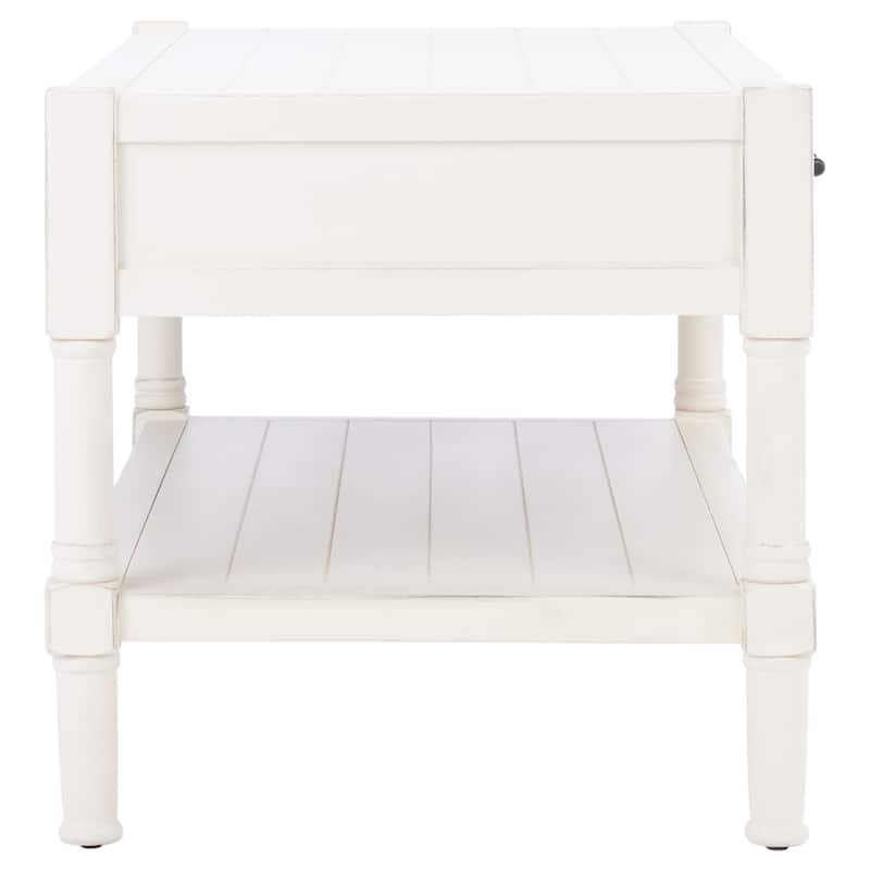 SAFAVIEH Filbert 2-Drawer Bottom Shelf Coffee Table - 37.8" W x 19" L x 19" H