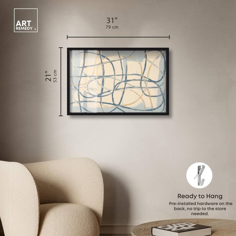 Unbroken Line I Shadowbox by Art Remedy