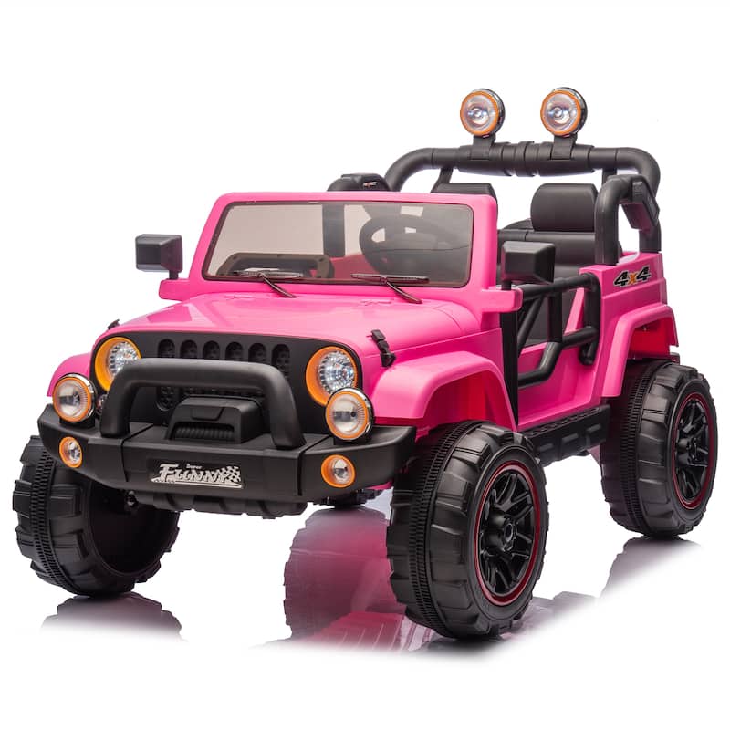 Pink 24V Kids Ride On Car Off-Road Toy Car Battery Powered Electric Car