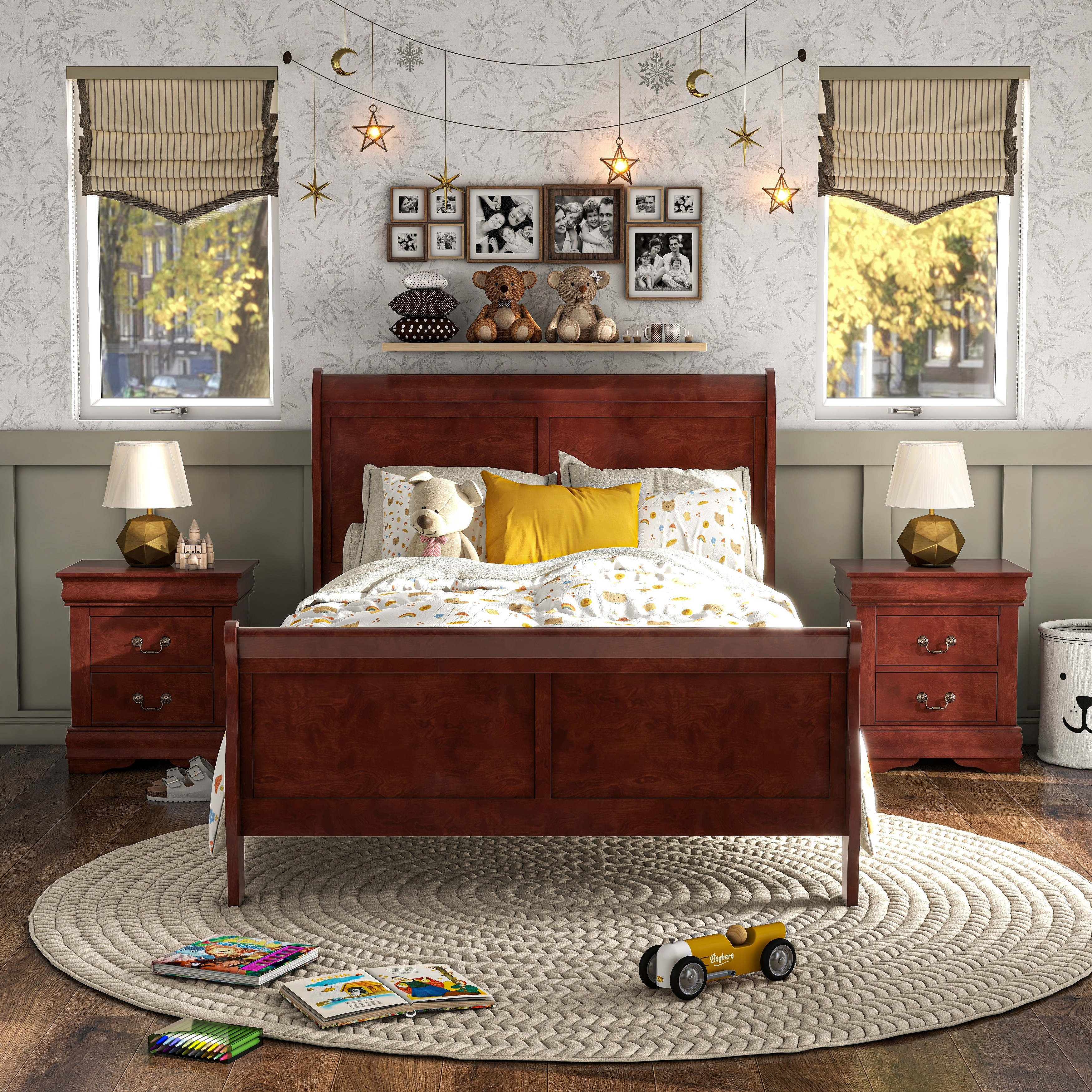 Kids queen on sale bedroom set