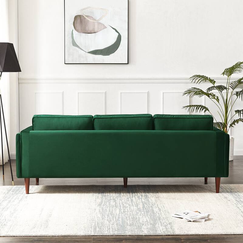 Lavinia Mid Century Modern Style Sofa Couch for Living Room - 33" x 88" x 34"