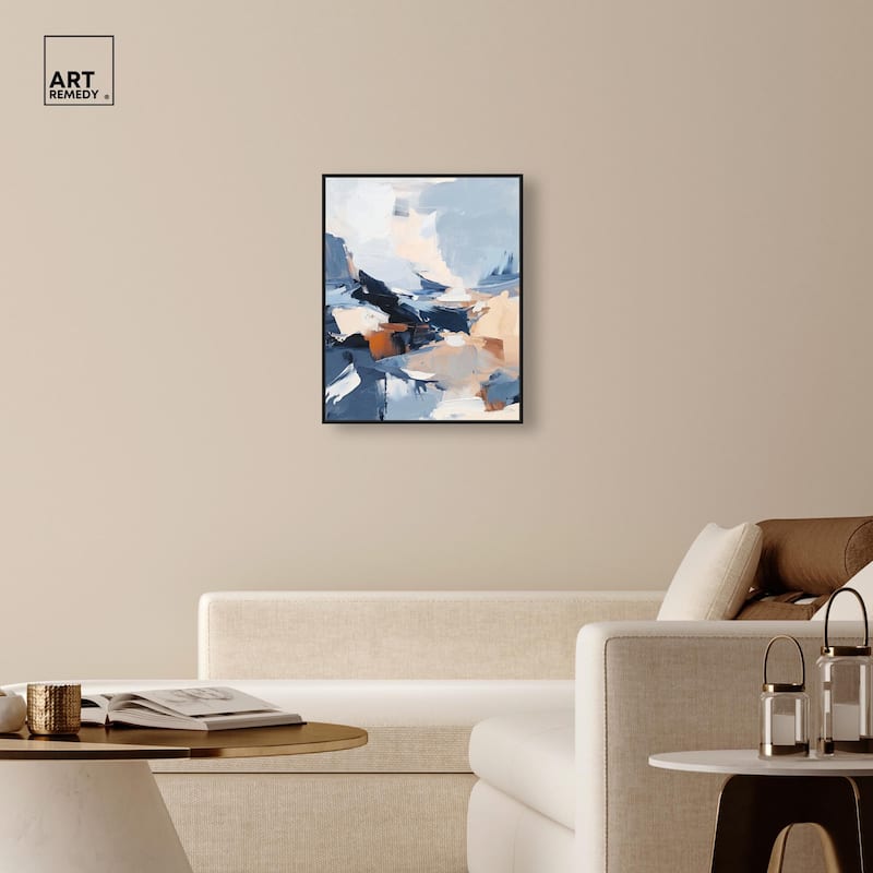 A Symphony in White III Canvas by Art Remedy