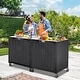 preview thumbnail 7 of 7, FEASTO KT2435D Stainless Steel Outdoor Kitchen Series Counter Freestanding Sink Station