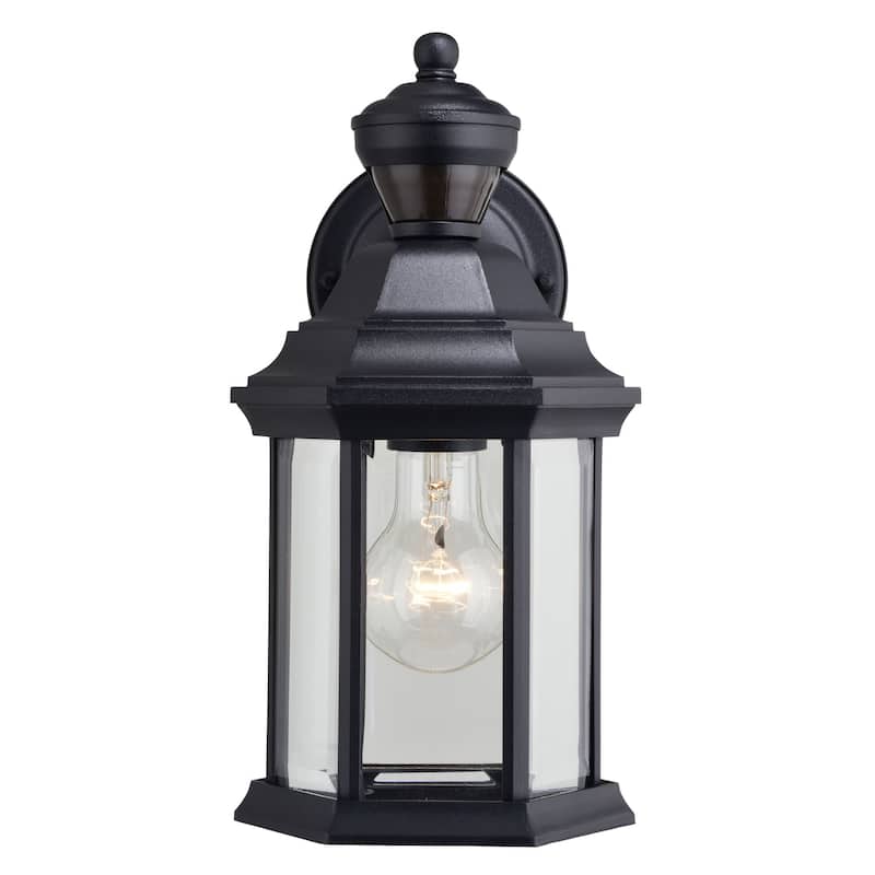 Vaxcel Lighting T0730 Auburn 12" Tall Outdoor Wall Sconce with Clear