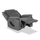 preview thumbnail 32 of 34, Furniture of America Arthon Fabric Power Recliner with LED Light and USB Port