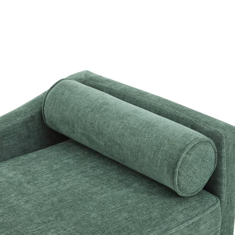 Cagle Mid-century Modern Chaise Lounge by Christopher Knight Home - 68.00" L x 27.50" W x 25.00" H