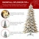 preview thumbnail 118 of 131, Glitzhome 6FT/7.5FT/9FT/11FT Snow Flocked Pre-lit Artificial Fir Christmas Trees