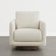 preview thumbnail 11 of 67, Spruce & Spring Rebecca Swivel Accent Chair Armchair with Back Cushion