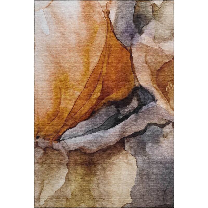 Premium Washable Super Soft Abstract Modern Mayfield Rug