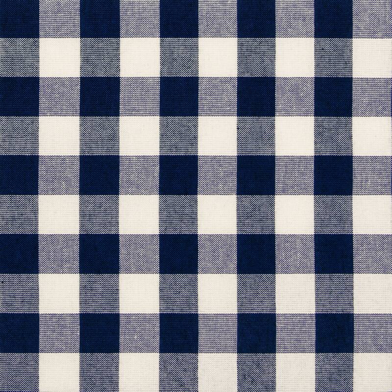 Buffalo Check Rod Pocket Door Panel and Tieback