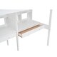 preview thumbnail 14 of 12, Twin Size Loft Bed Frame with Storage Staircase